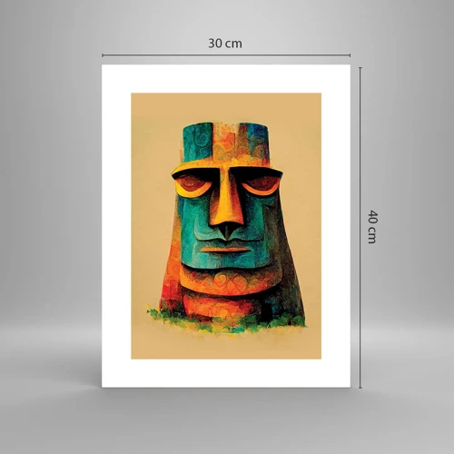 Poster - Statig, toch lief - 30x40 cm