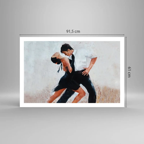 Poster - Tango van mijn dromen - 91x61 cm