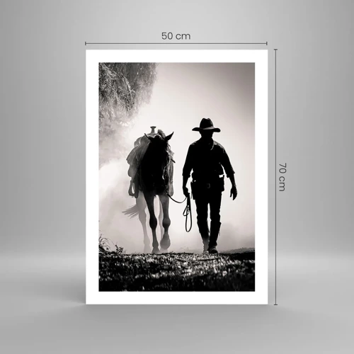 Poster - Texas ochtend - 50x70 cm