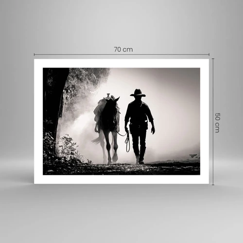 Poster - Texas ochtend - 70x50 cm