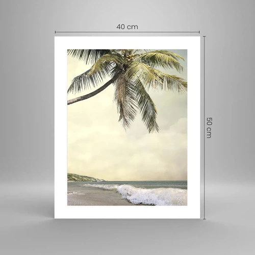 Poster - Tropische droom - 40x50 cm