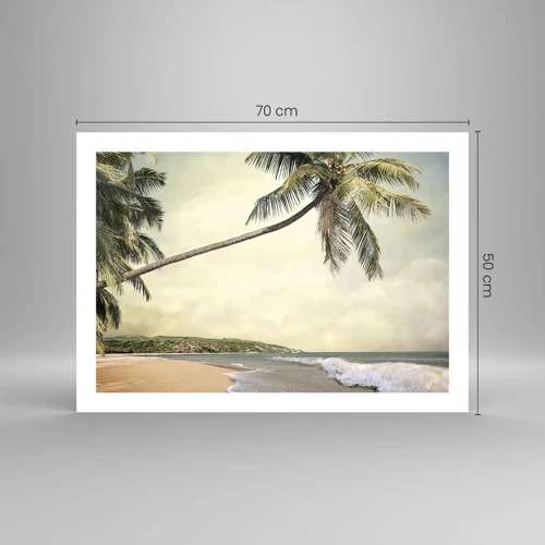 Poster - Tropische droom - 70x50 cm