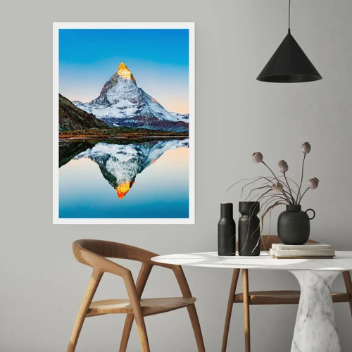 Poster - Twee werelden - 50x70 cm