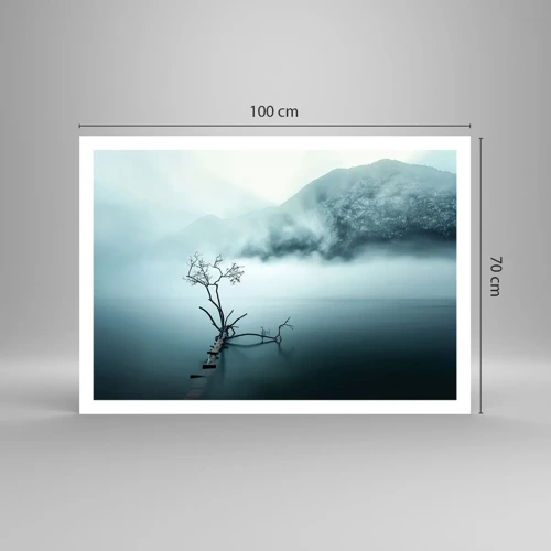 Poster - Van water en mist - 100x70 cm