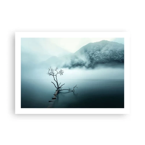 Poster - Van water en mist - 70x50 cm