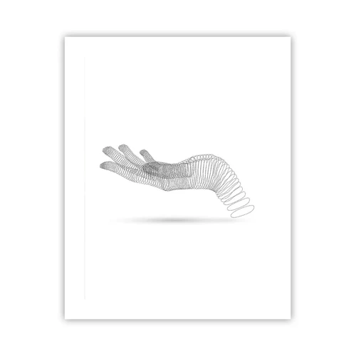 Poster - Veerkrachtige hand - 40x50 cm