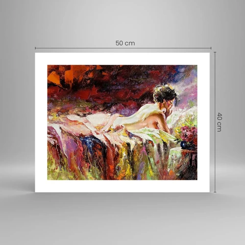 Poster - Venus in gedachten - 50x40 cm