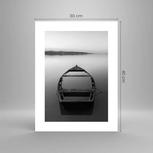 Poster - Verlangen en melancholie - 30x40 cm