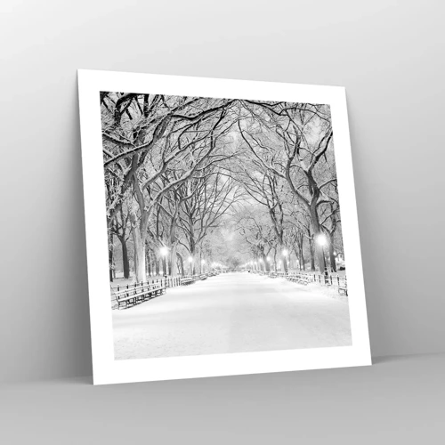 Poster - Vier seizoenen - winter - 50x50 cm