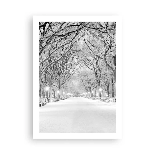 Poster - Vier seizoenen - winter - 50x70 cm