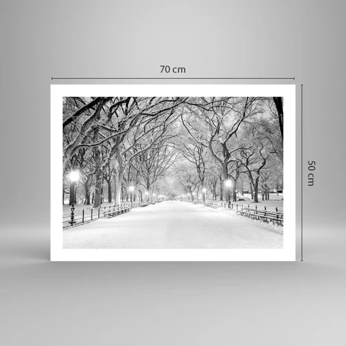 Poster - Vier seizoenen - winter - 70x50 cm