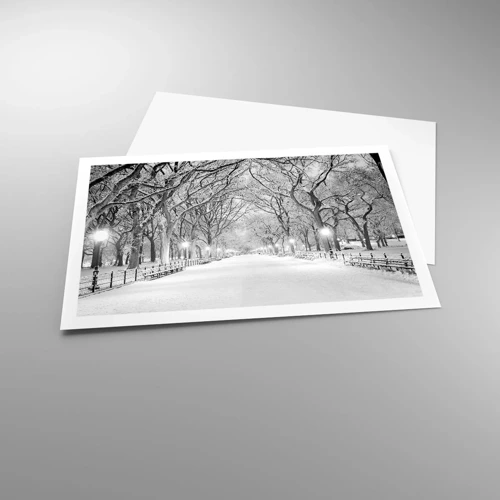 Poster - Vier seizoenen - winter - 91x61 cm