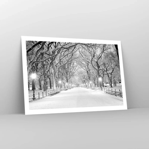 Poster - Vier seizoenen - winter - 91x61 cm