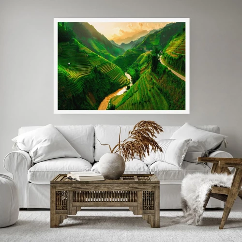 Poster - Vietnamese vallei - 40x30 cm