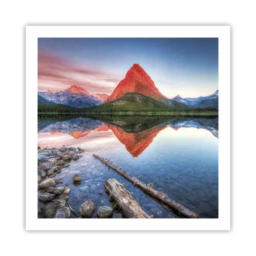 Poster - Warmte en koude - 60x60 cm