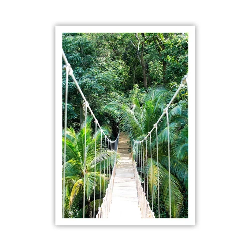 Poster - Welkom in de jungle! - 70x100 cm