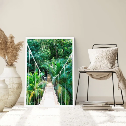 Poster - Welkom in de jungle! - 70x100 cm