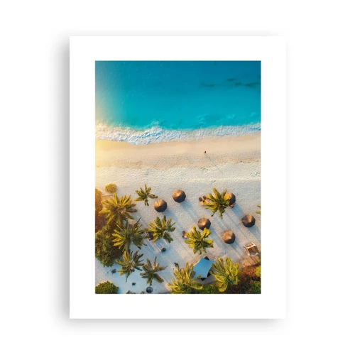 Poster - Welkom in het paradijs - 30x40 cm