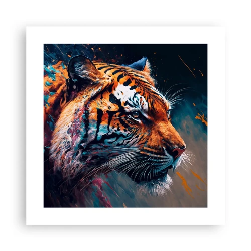 Poster - Wilde schoonheid - 40x40 cm