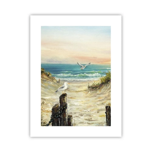 Poster - Windstille afzondering - 30x40 cm