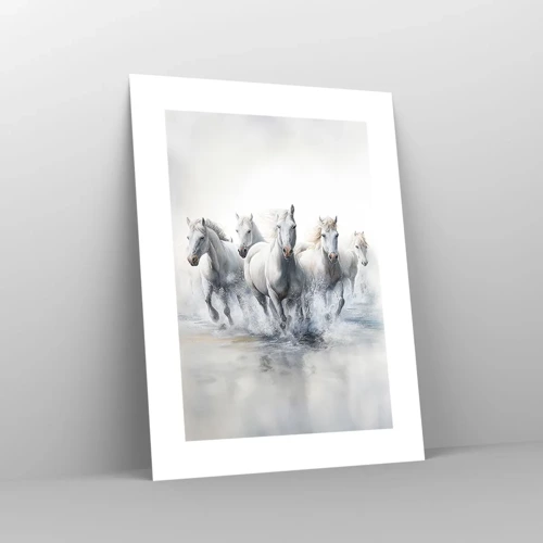 Poster - Witte magie - 30x40 cm