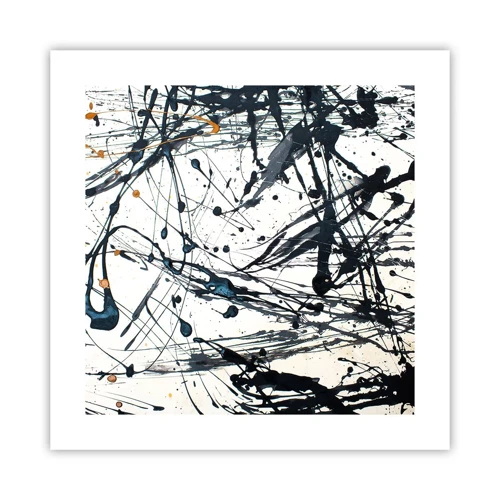 Poster - Zin of geen zin? - 40x40 cm