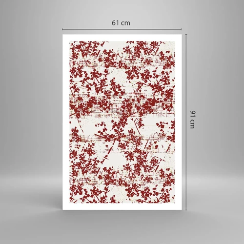 Poster - Zoals oud calico - 61x91 cm