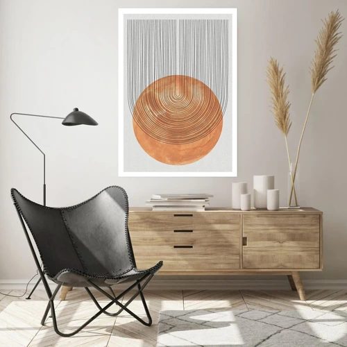 Poster - Zonnige compositie - 70x100 cm