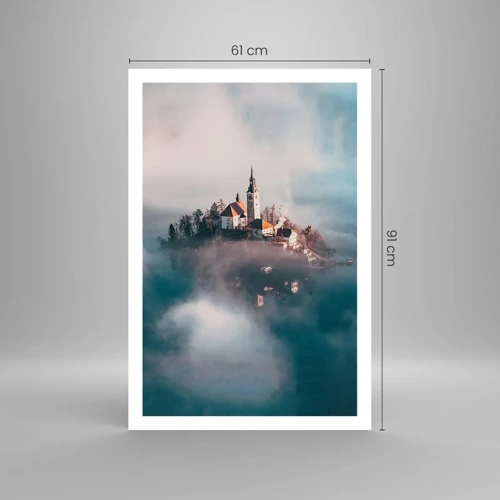 Poster - droom eiland - 61x91 cm