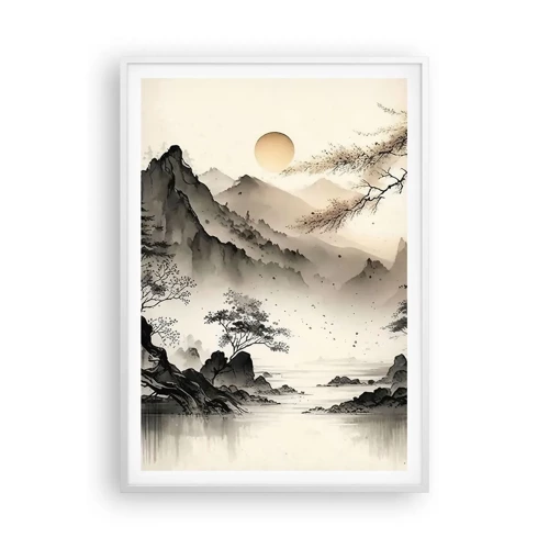 Poster in een witte lijst - De unieke charme van het Oosten - 70x100 cm
