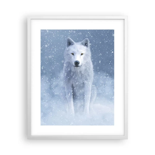 Poster in een witte lijst - In winterse sferen - 40x50 cm