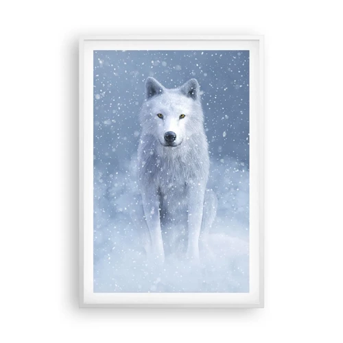 Poster in een witte lijst - In winterse sferen - 61x91 cm