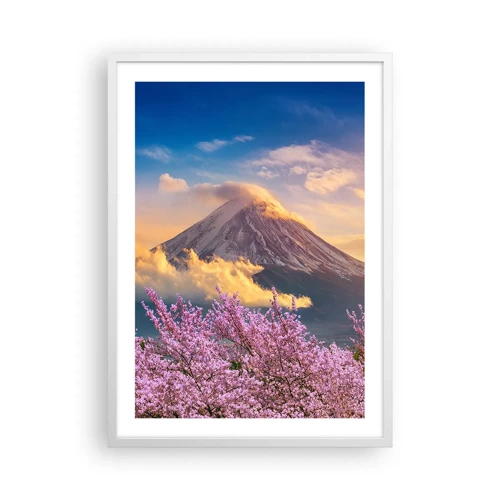 Poster in een witte lijst - Japanse heiligheid - 50x70 cm