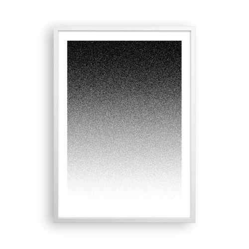 Poster in een witte lijst - Naar het licht - 50x70 cm