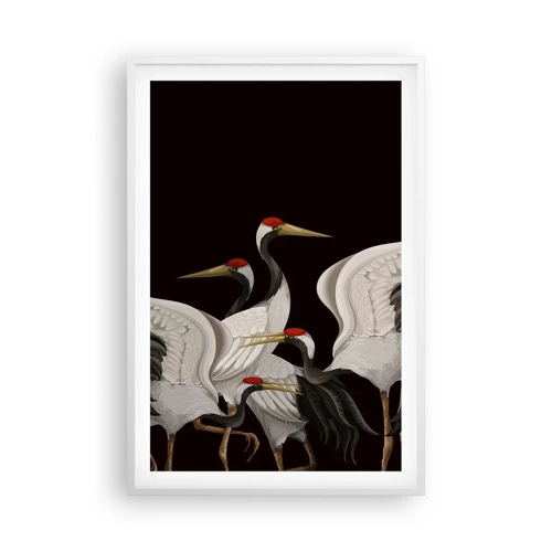 Poster in een witte lijst - Vogel spullen - 61x91 cm