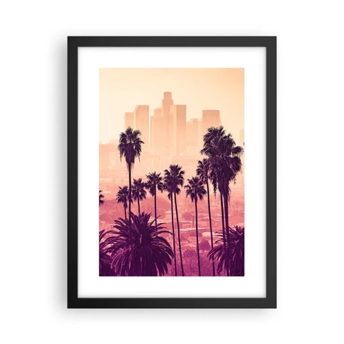 Poster in een zwarte lijst - Californisch landschap - 30x40 cm