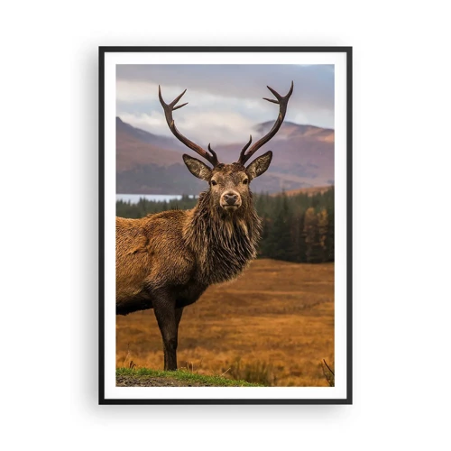 Poster in een zwarte lijst - De majesteit van de natuur - 70x100 cm