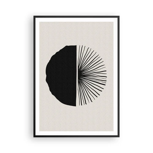 Poster in een zwarte lijst - Een scala aan mogelijkheden - 70x100 cm