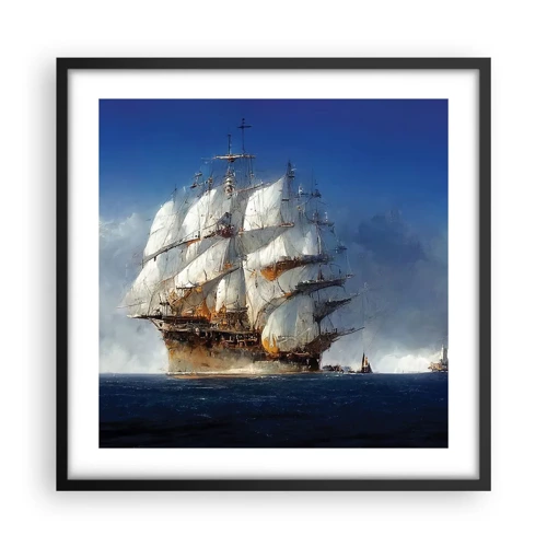 Poster in een zwarte lijst - The great glory! - 50x50 cm