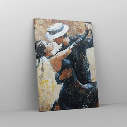Schilderen op canvas - A la Rudolf Valentino - 50x70 cm