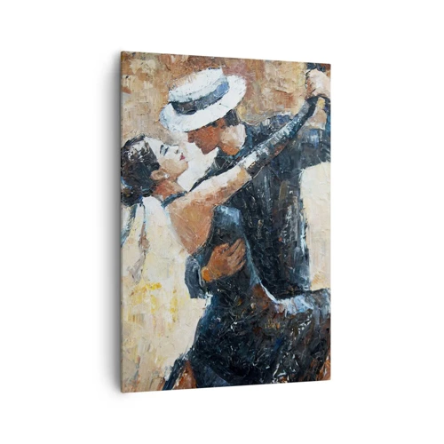 Schilderen op canvas - A la Rudolf Valentino - 70x100 cm