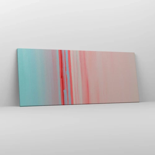 Schilderen op canvas - Abstractie bij dageraad - 120x50 cm