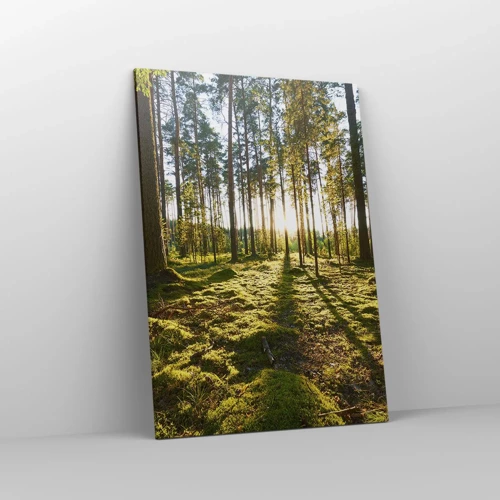 Schilderen op canvas - … Achter de zeven bossen - 70x100 cm