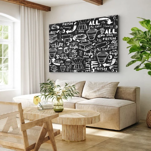 Schilderen op canvas - Alles wat je nodig hebt is… - 100x70 cm