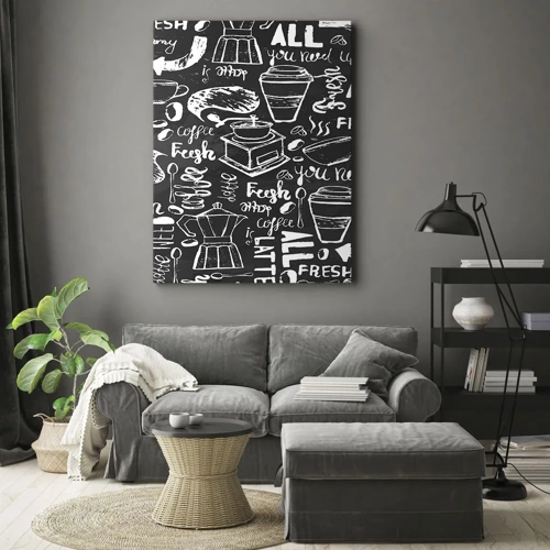 Schilderen op canvas - Alles wat je nodig hebt is… - 50x70 cm