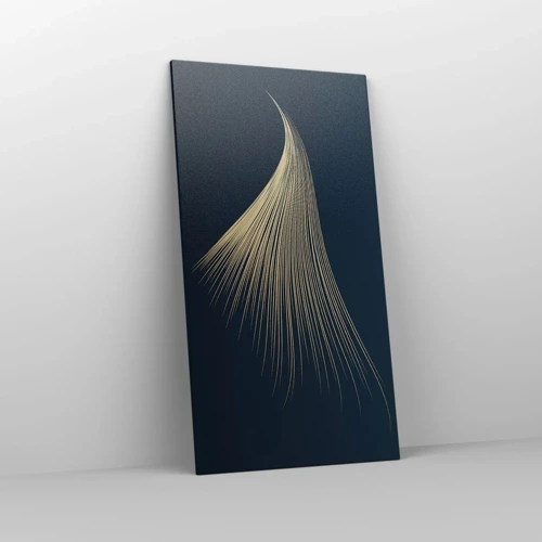 Schilderen op canvas - Als het haar van een engel - 65x120 cm