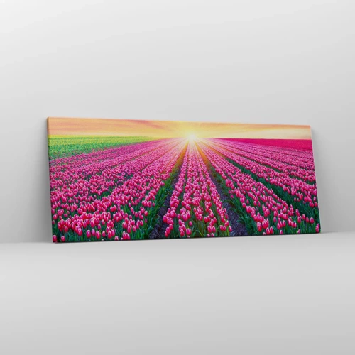 Schilderen op canvas - Beautyfarm - 100x40 cm