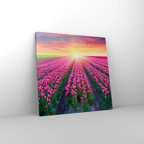 Schilderen op canvas - Beautyfarm - 50x50 cm