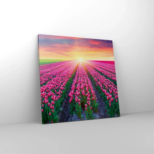 Schilderen op canvas - Beautyfarm - 60x60 cm