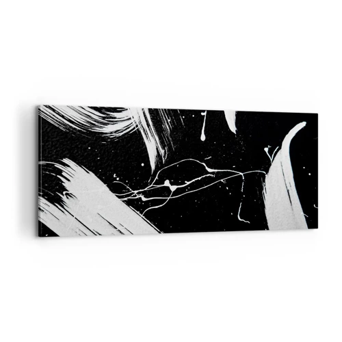 Schilderen op canvas - Breek de duisternis - 100x40 cm